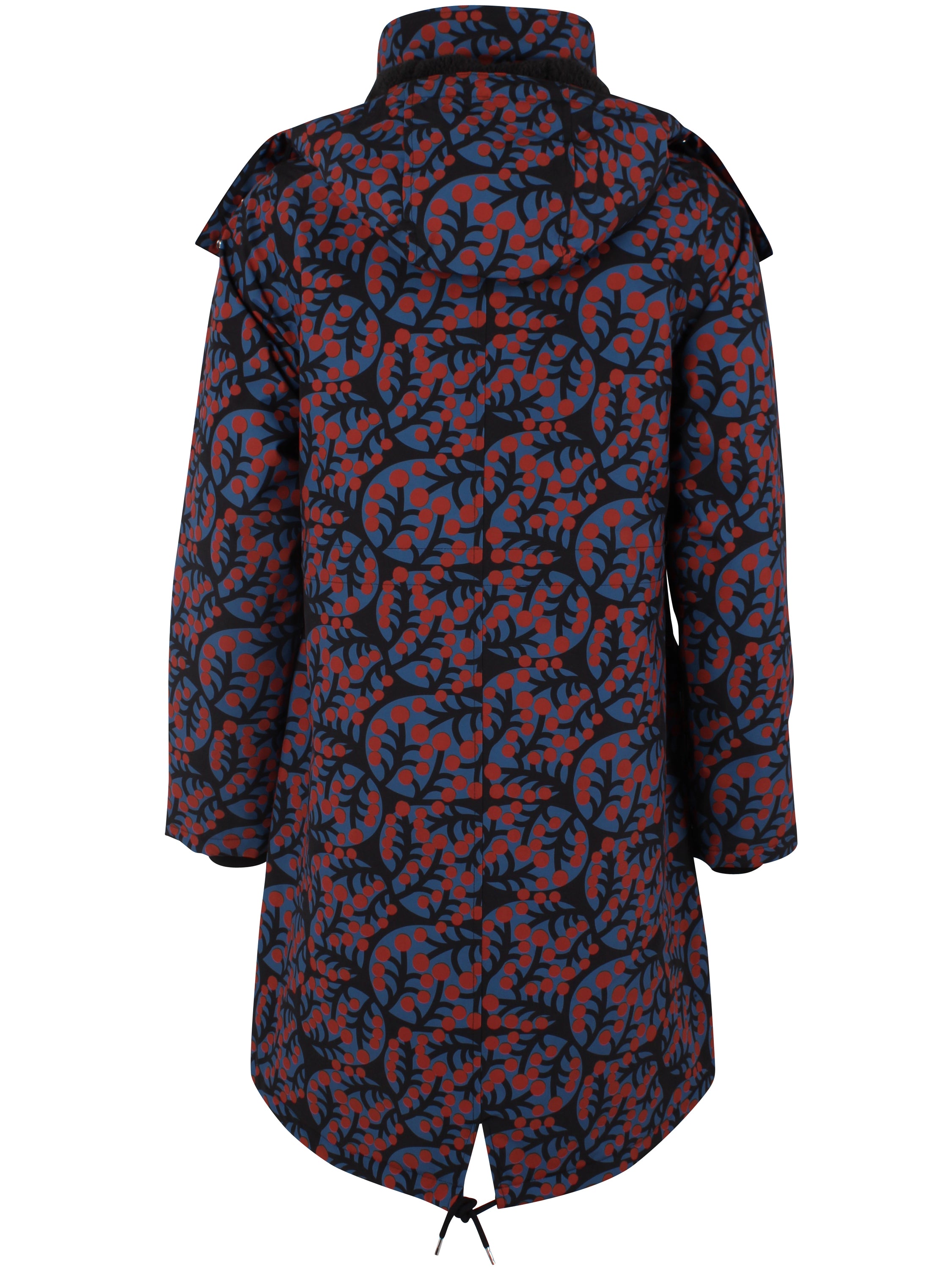 Danefae Regenmantel Damen Daneturell Black Macro Micro