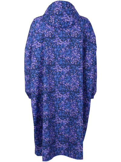 Danedream Drops Poncho  Dark Navy Berrygood back