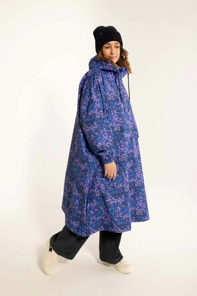 Danedream Drops Poncho  Dark Navy Berrygood zij