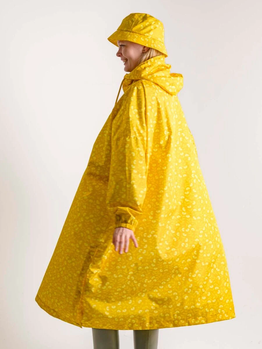  Danedream Drops Poncho Dark Yellow zij1