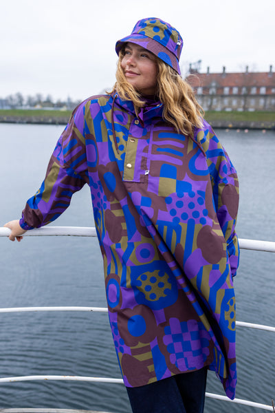 Danedream Drops Poncho Purple Patchland