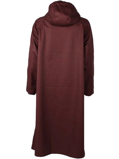 Danefae Dames Regenjas Danegarden Bordeaux back