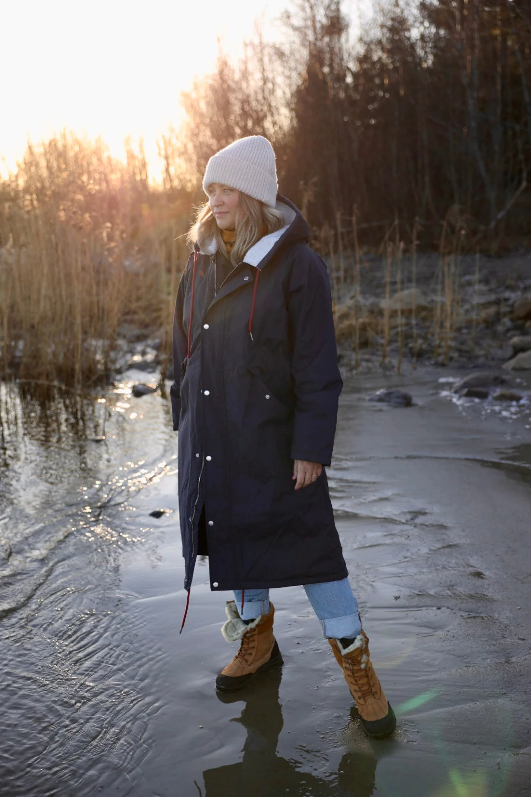 Danefae Danecoast Winter Parka Dark Navy