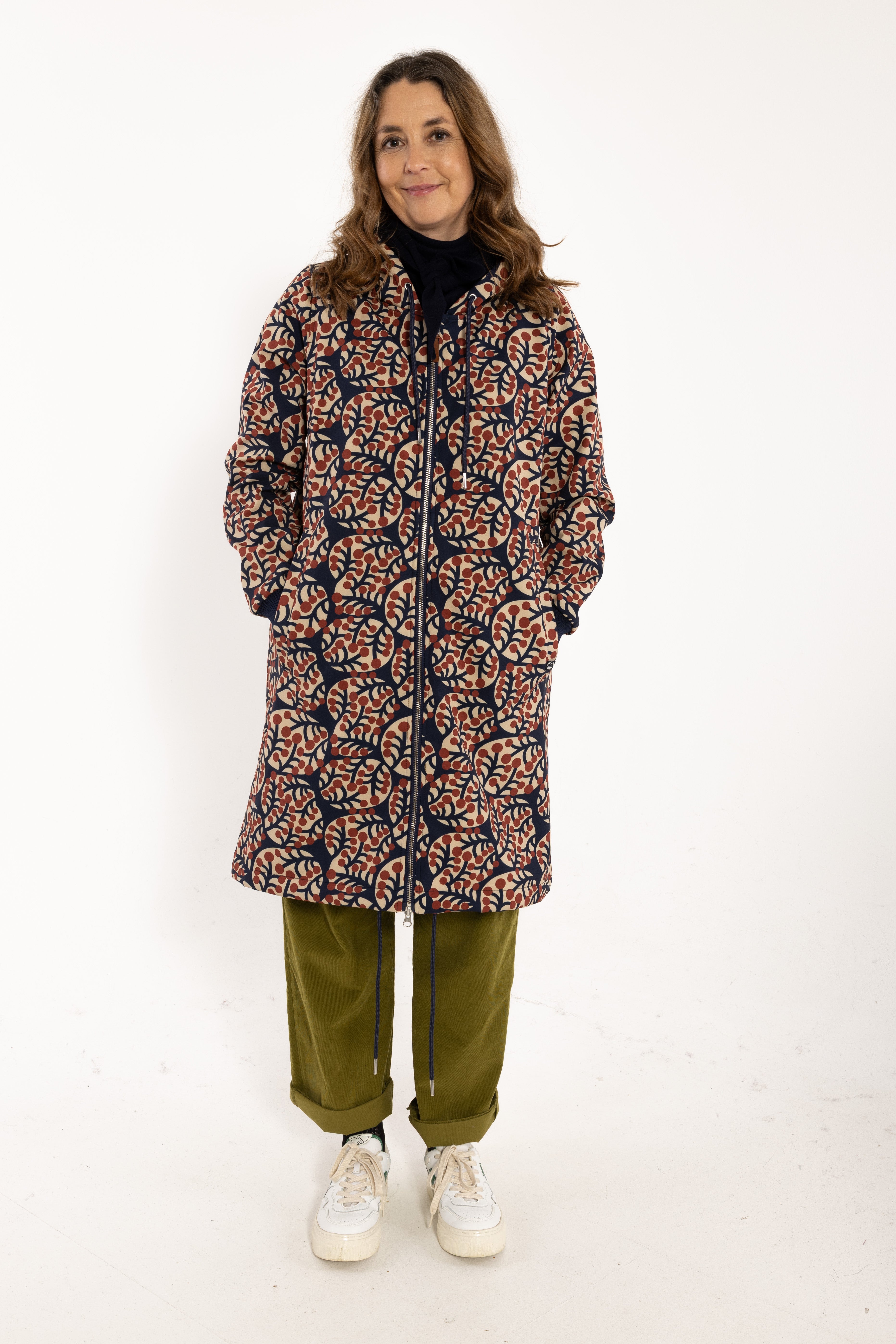 Danefae Danekarla Softshell Dark Navy Macro Micro