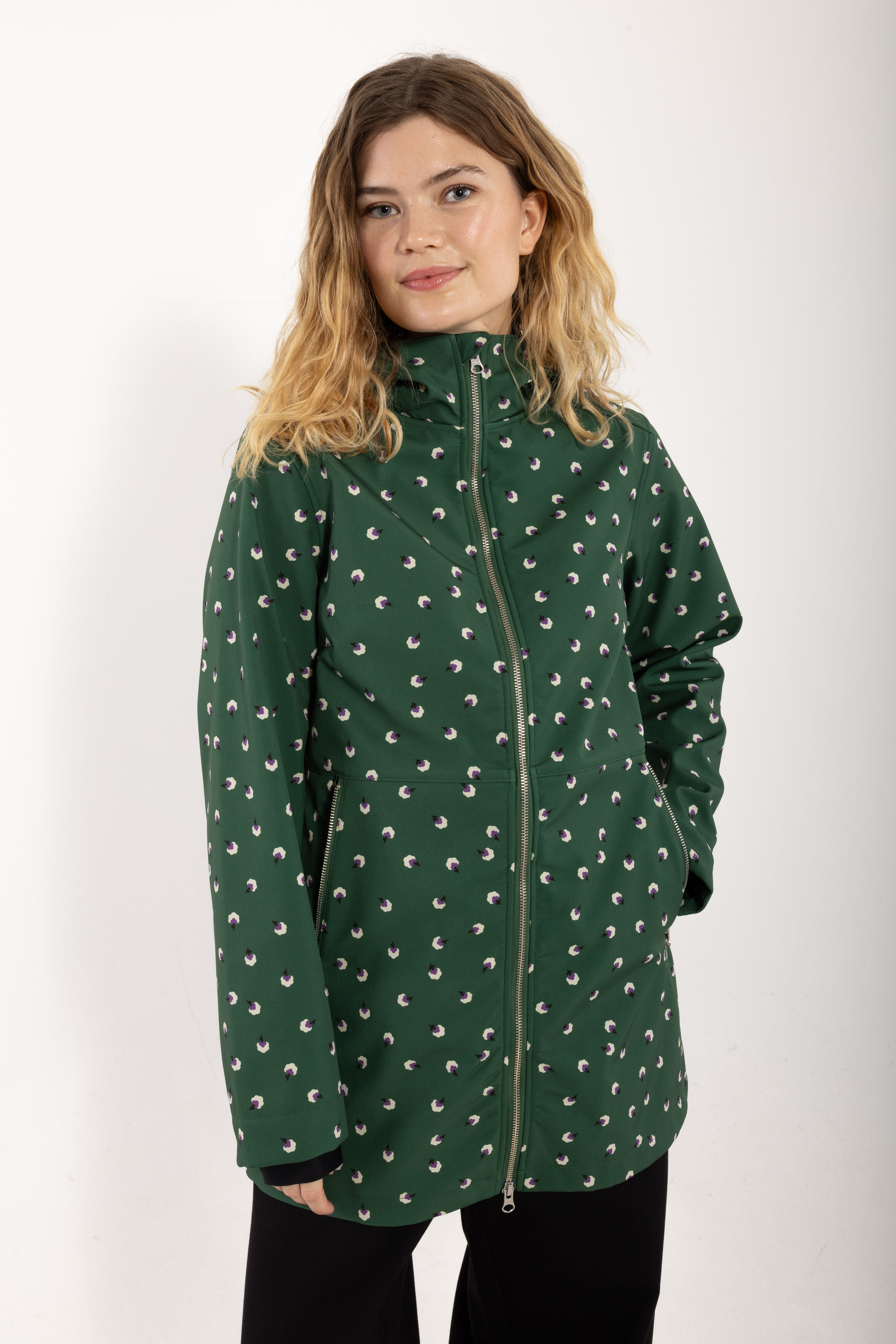 Danefae Danelandscape Softshell Jacket Dark Pine Lilfluffers