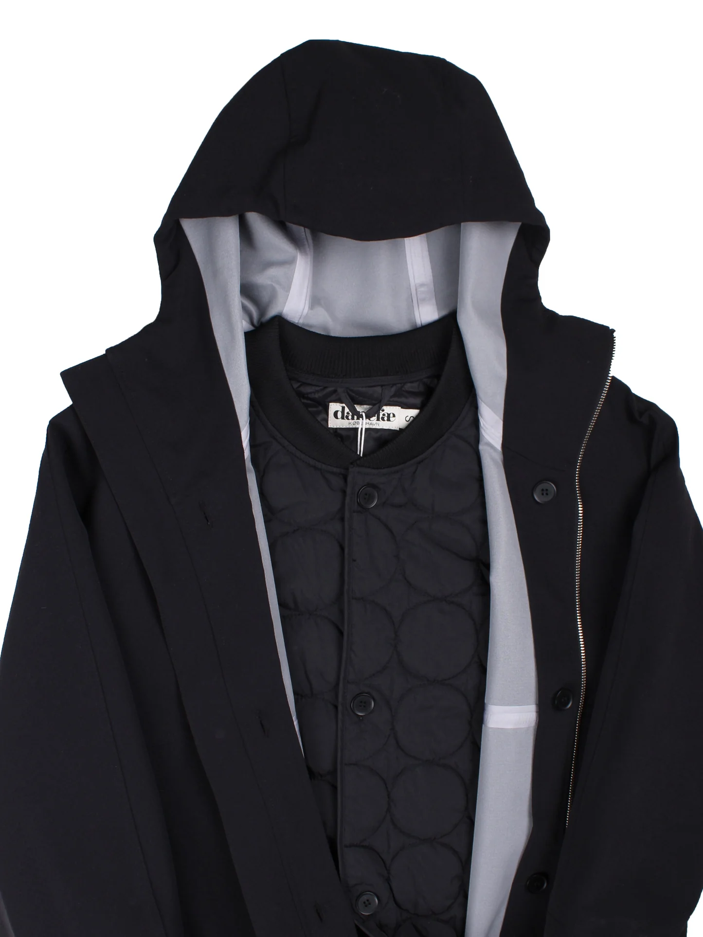 Danefae Daneroyal Winter Coat Zwart inside1