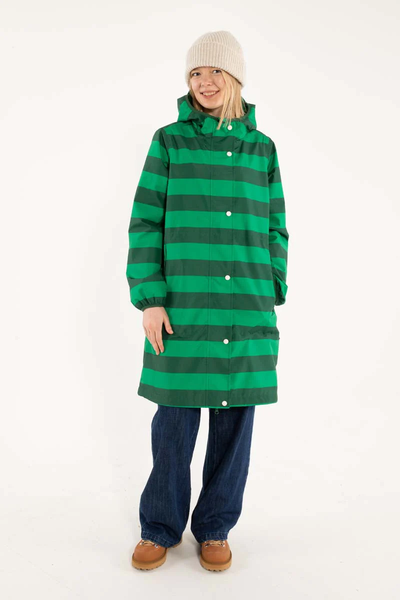 Danefae Edith Regenjas Dames Stripe voorkant