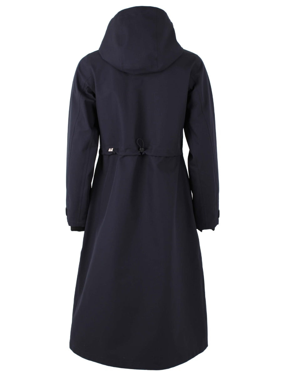Danefae Premium Regenjas Dames Dogwalker Black back