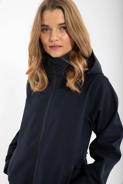 Danefae Premium Regenjas Dames Dogwalker Black detail