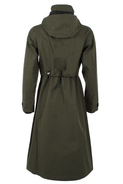 Danefae_Premium_Regenjas_Dames_Dogwalker_Dark_Army back