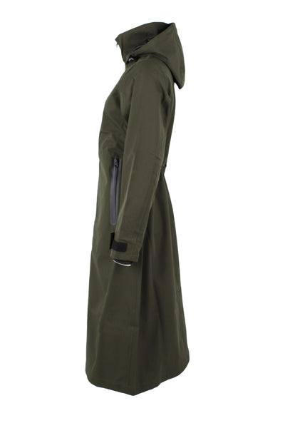 Danefae_Premium_Regenjas_Dames_Dogwalker_Dark_Army side