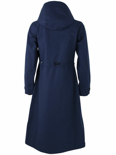 Danefae Premium Regenjas Dames Dogwalker Navy back