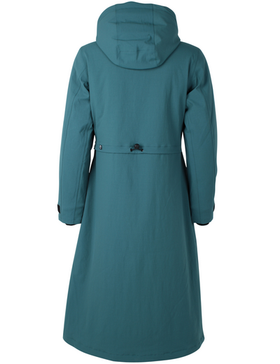 Danefae Premium Winter Regenjas Dames Danesandur Dark Slate back