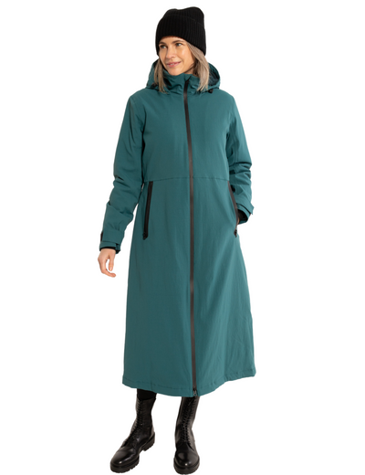 Danefae Premium Winter Regenjas Dames Danesandur Dark Slate voorz