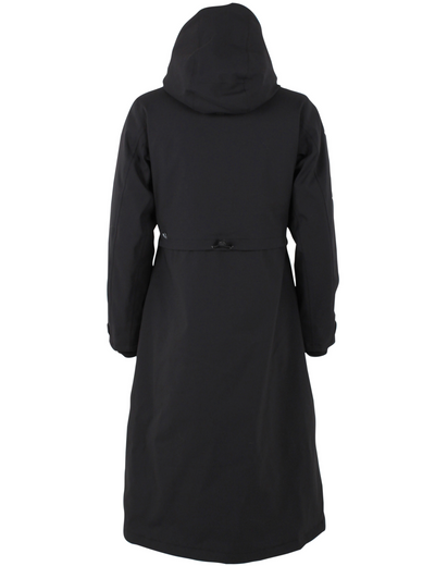 Danefae Premium Winter Regenjas Dames Danesandur Zwart back