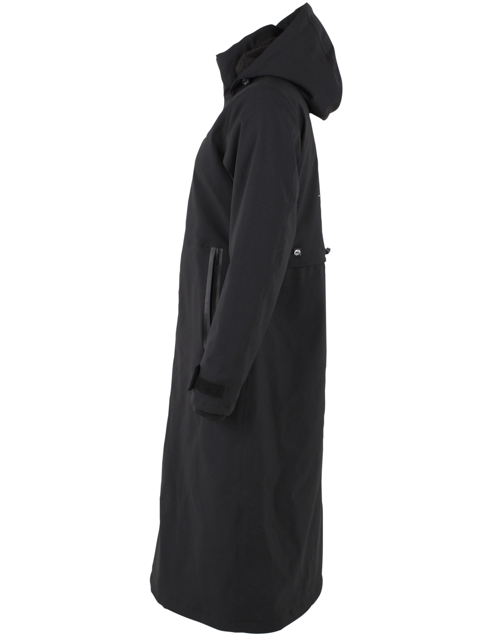Danefae Premium Winter Regenjas Dames Danesandur Zwart side