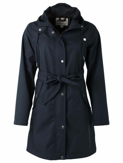 Danefae-Regenjas-Dames-Danerainlover-donkerblauw-kraagopen