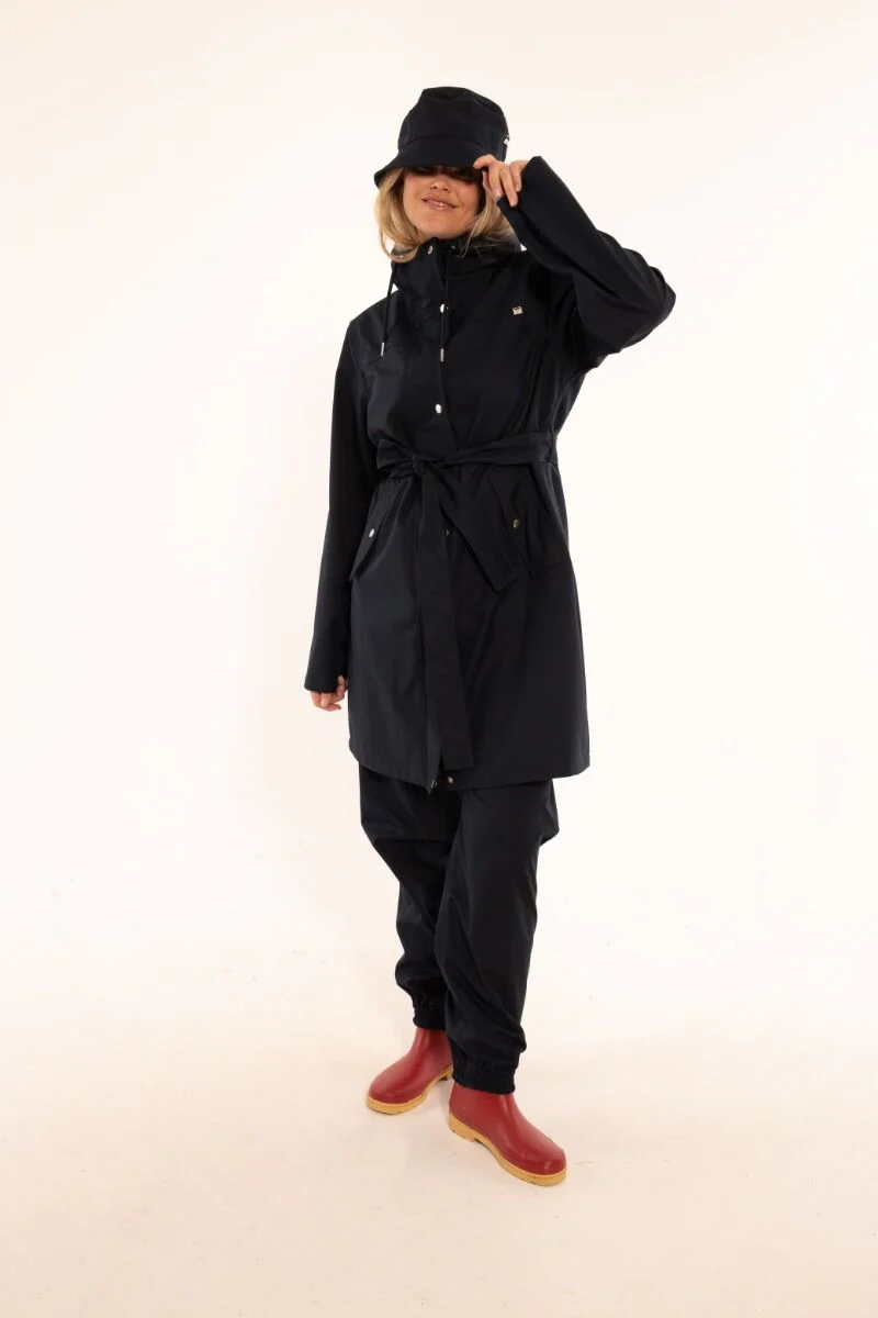 Danefae Regenjas Dames Danerainlover Donkerblauw voor