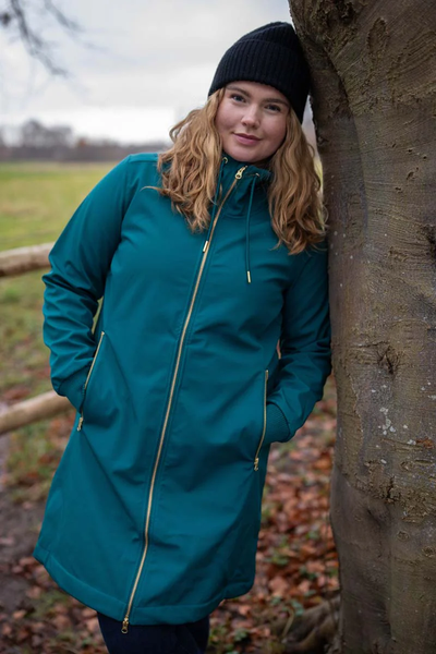 Danefae Softshell Regenjas Danejane Dames Dark Duck model