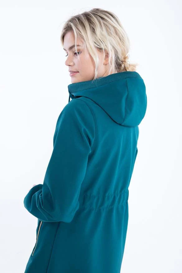 Danefae Softshell Regenjas Danejane Dames Dark Duck model side