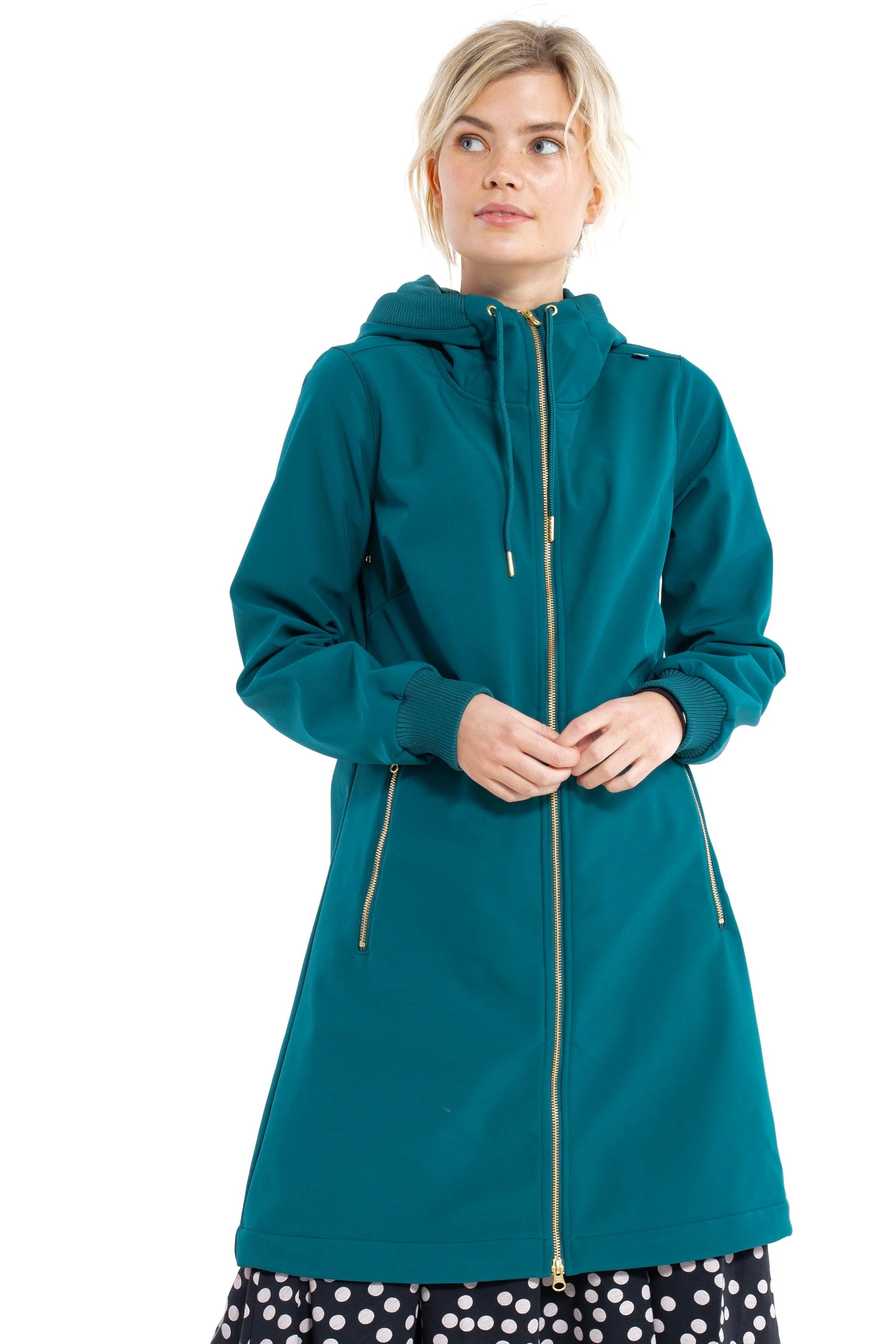 Danefae Softshell Regenjas Danejane Dames Dark Duck voor