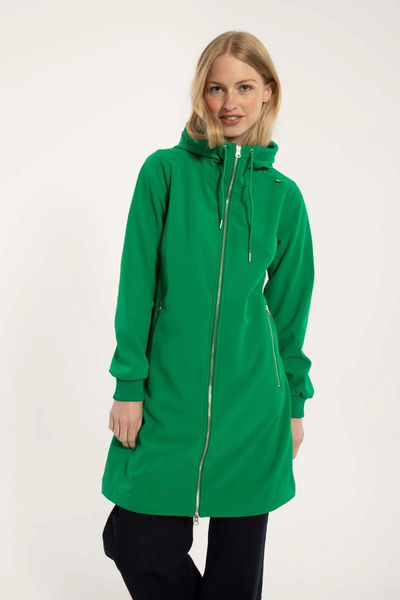 Danefae Softshell Regenjas Danejane Dames Grass Green