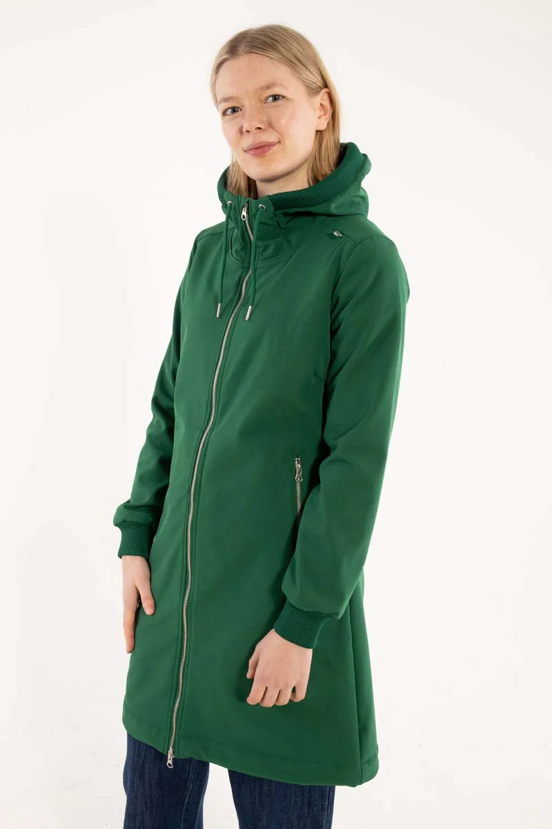 Danefae Softshell Regenjas Danejane Dark Pine