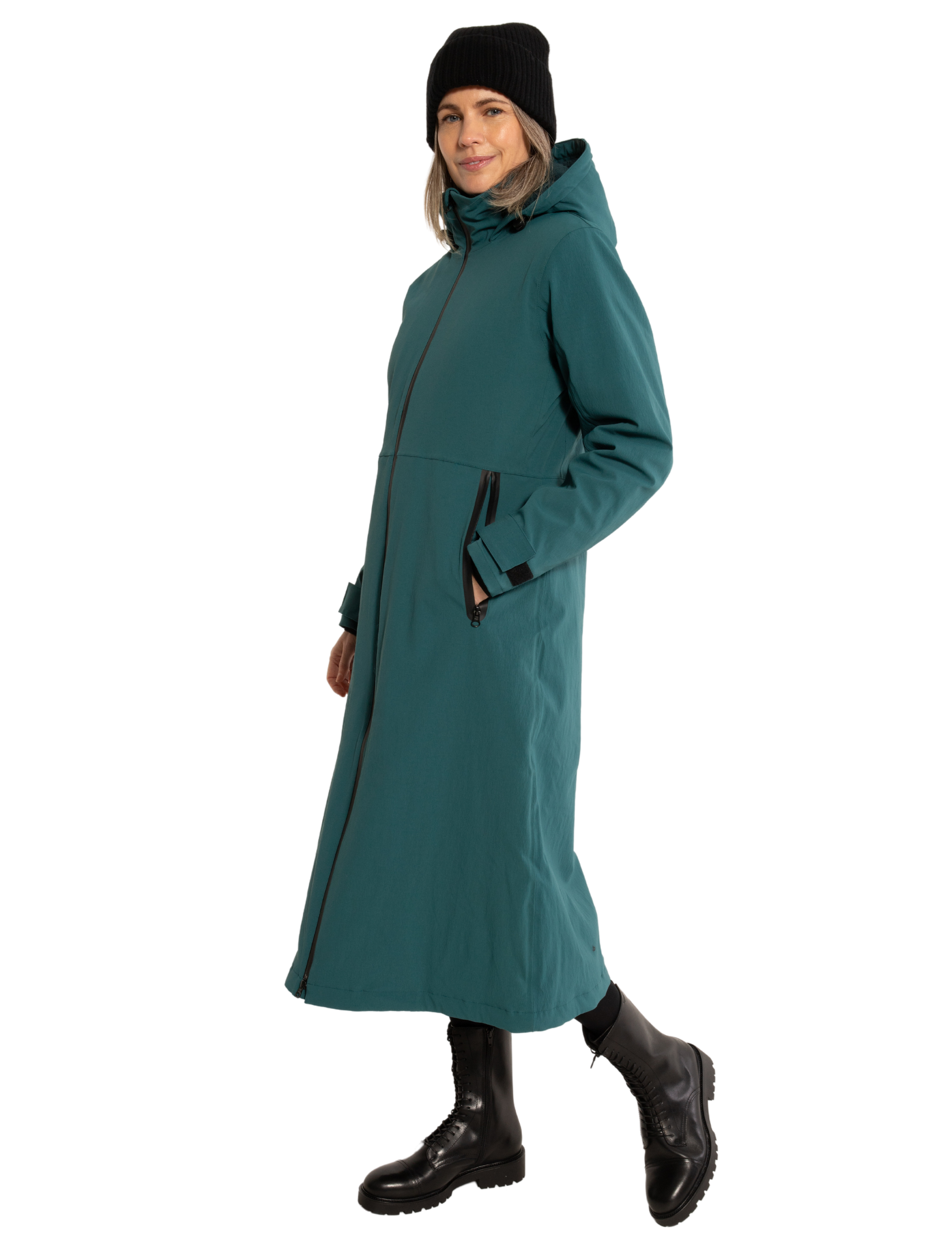 Danefae Premium Winter Raincoat Women Danesandur Black 