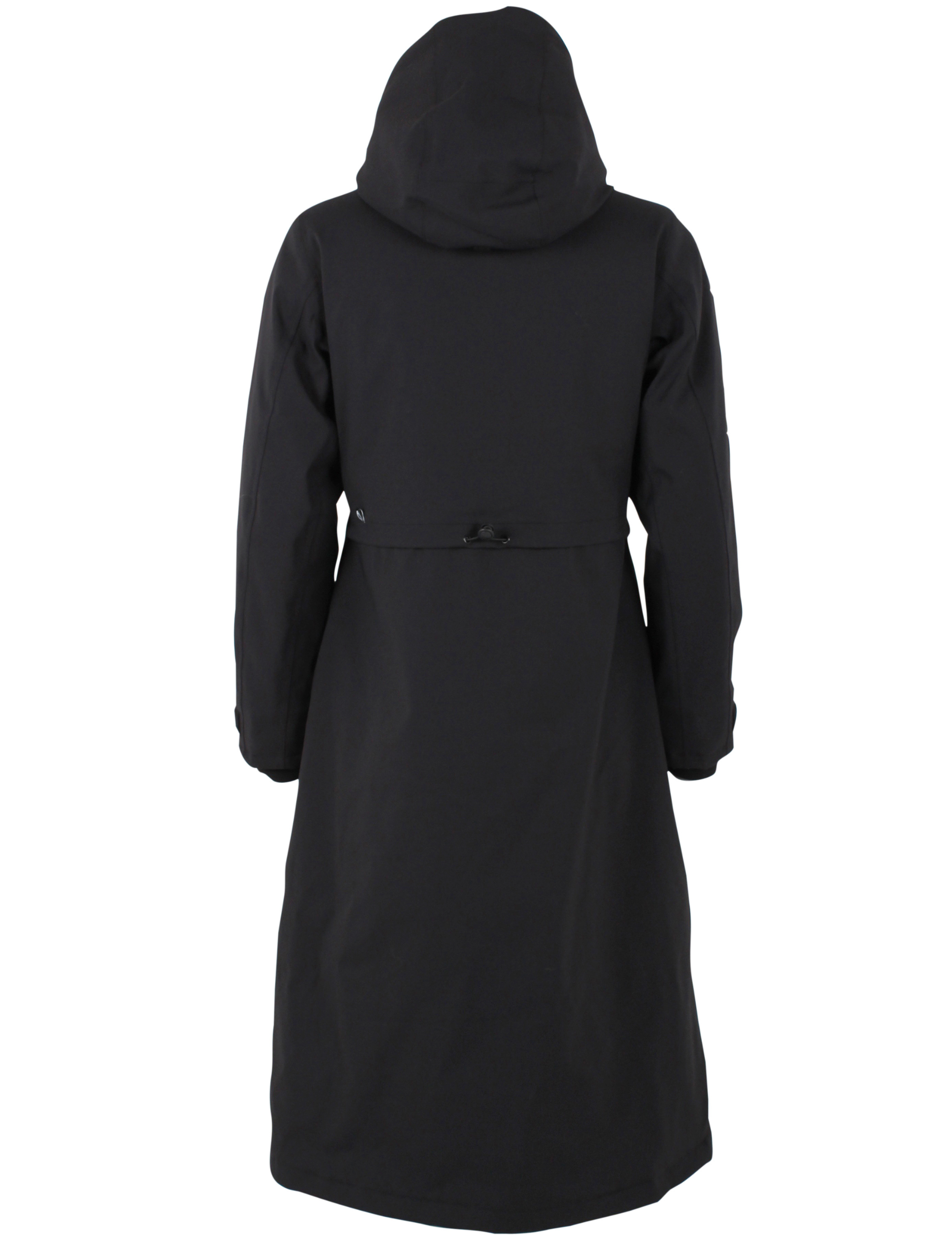 Danefae Premium Winterregenmantel Damen Danesandur Schwarz 