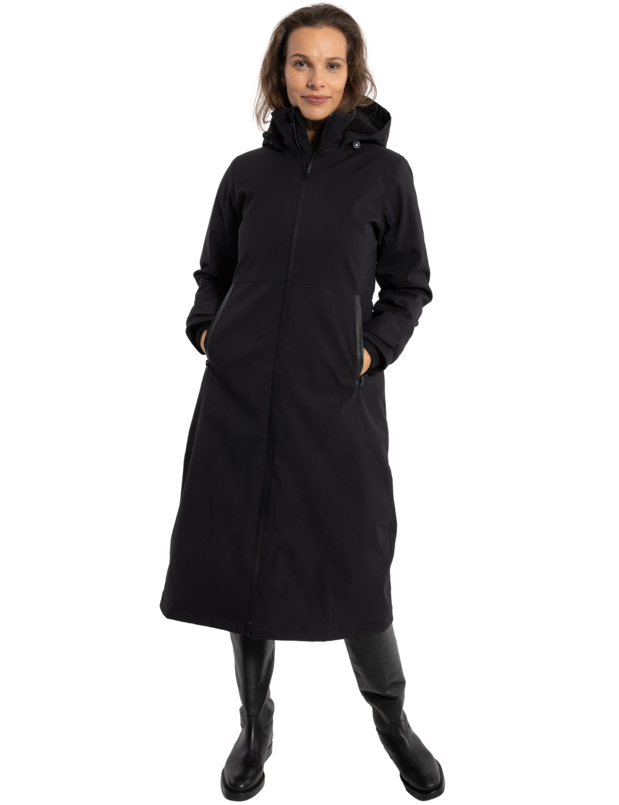 Danefae Premium Winter Regenjas Dames Danesandur Zwart