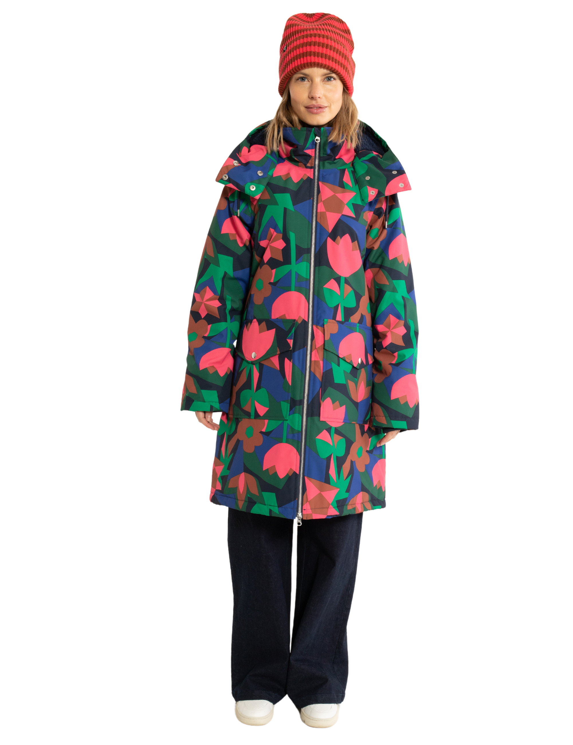 Danefae Raincoat Ladies Daneturell Flower Print 