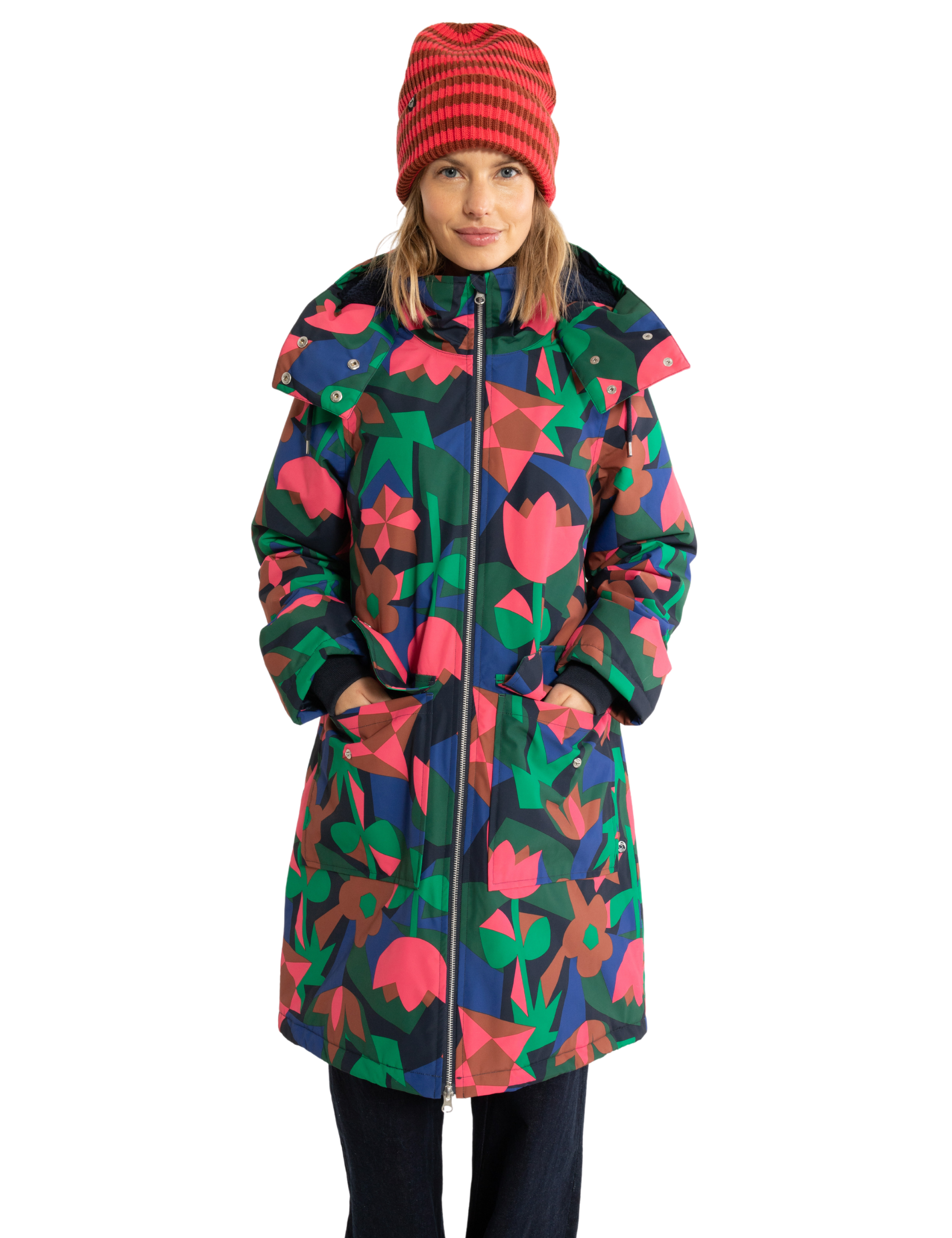 Danefae Raincoat Ladies Daneturell Flower Print 