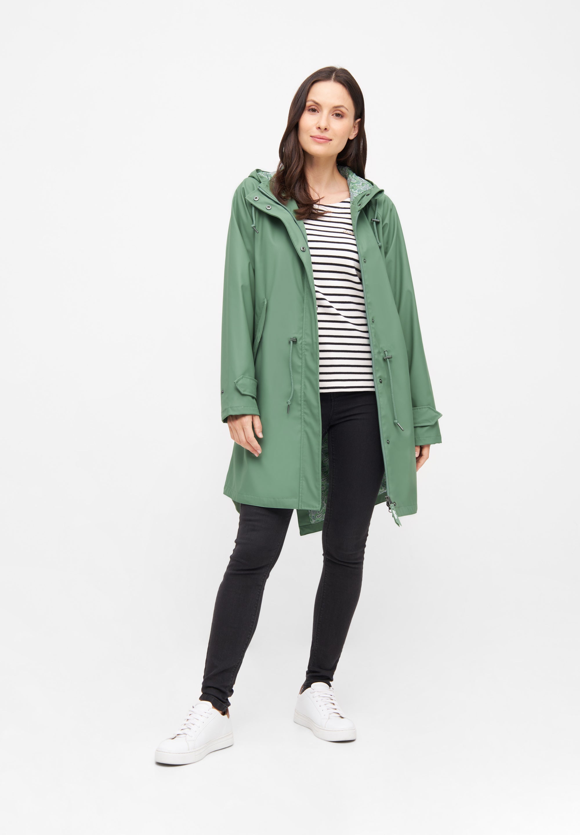 Derbe Friese Traveby Hedge Green 