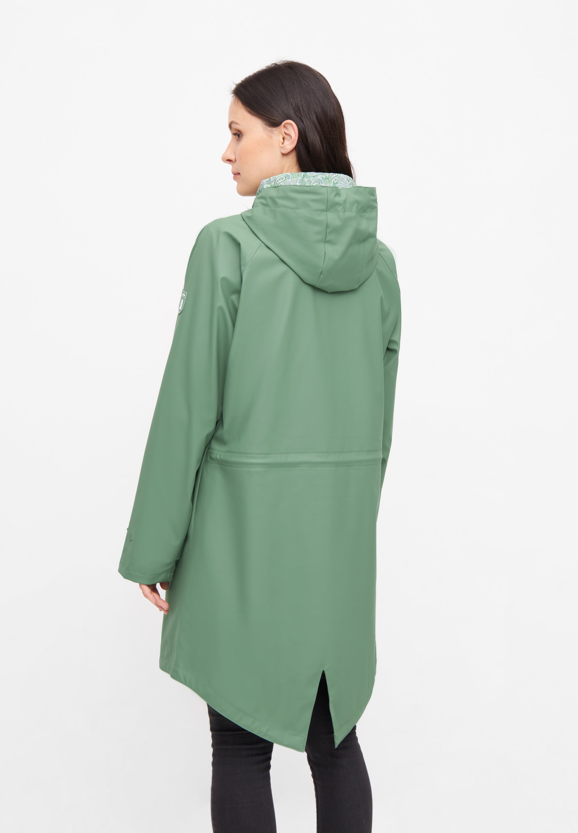 Derbe Friese Traveby Hedge Green back
