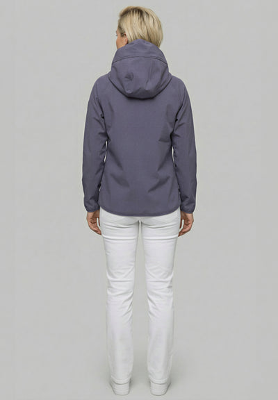 Derbe Peutby Purple Sage/ Lila grey model back