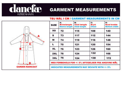 Danefae Regenmantel Damen Danegarden Navy