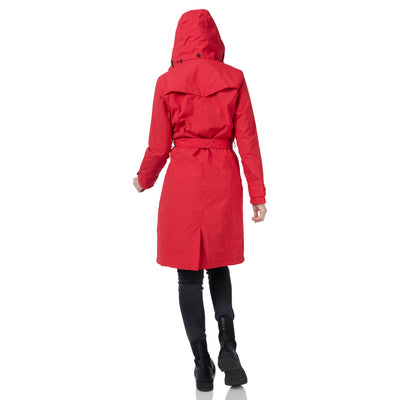 Happy Rainy Days Trenchcoat Geneve Rood