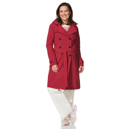 Happy Rainy Days Trenchcoat Geneve Donkerrood