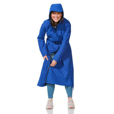 Happy Rainy Days Extra Lange Regenjas Montreal Royal Blue