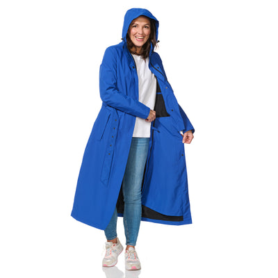 Happy Rainy Days Extra Lange Regenjas Montreal Royal Blue