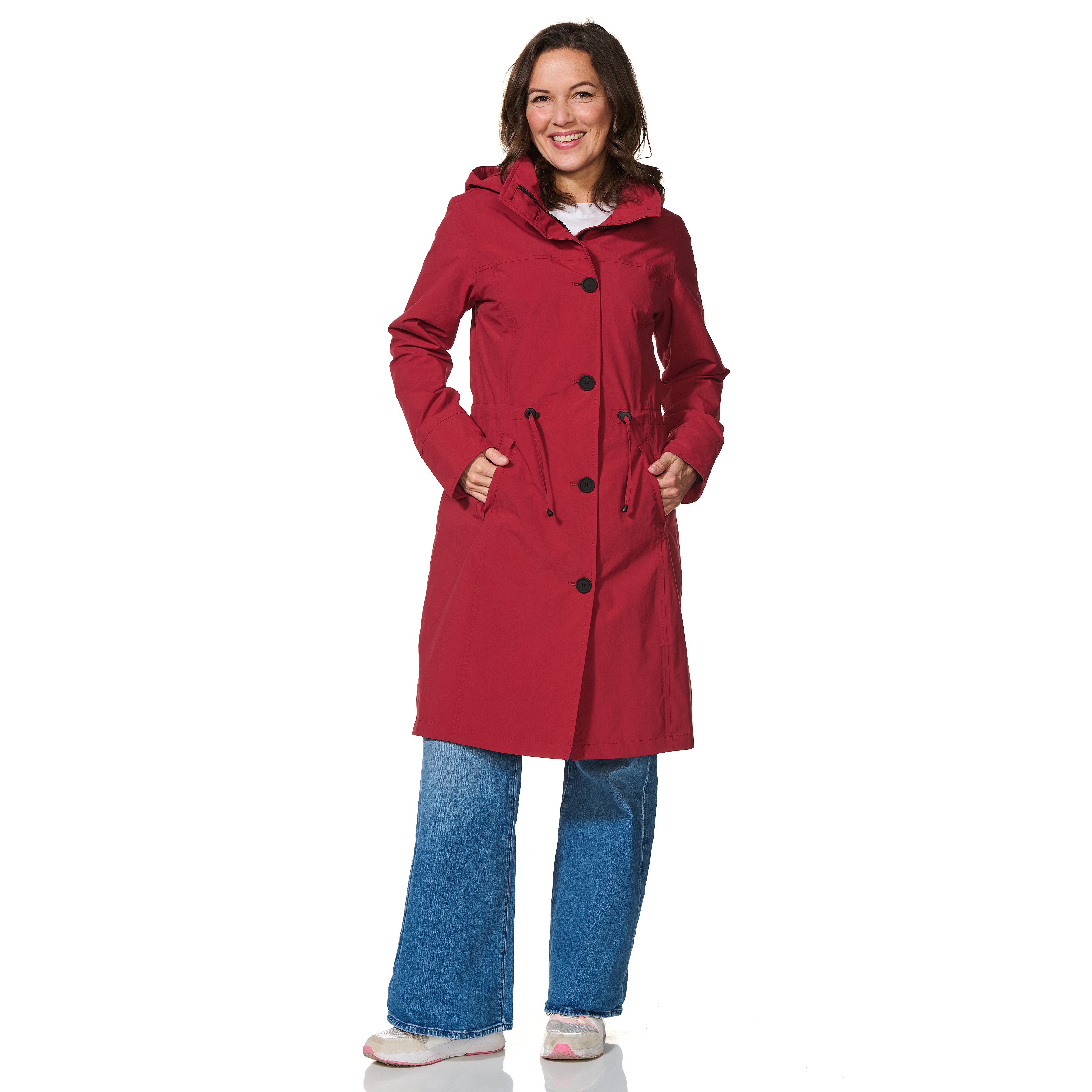 Happy Rainy Days Regenjas Porto Donkerrood