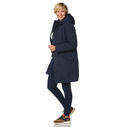 Happy Rainy Days Winterjacke Damen Orlando Blue