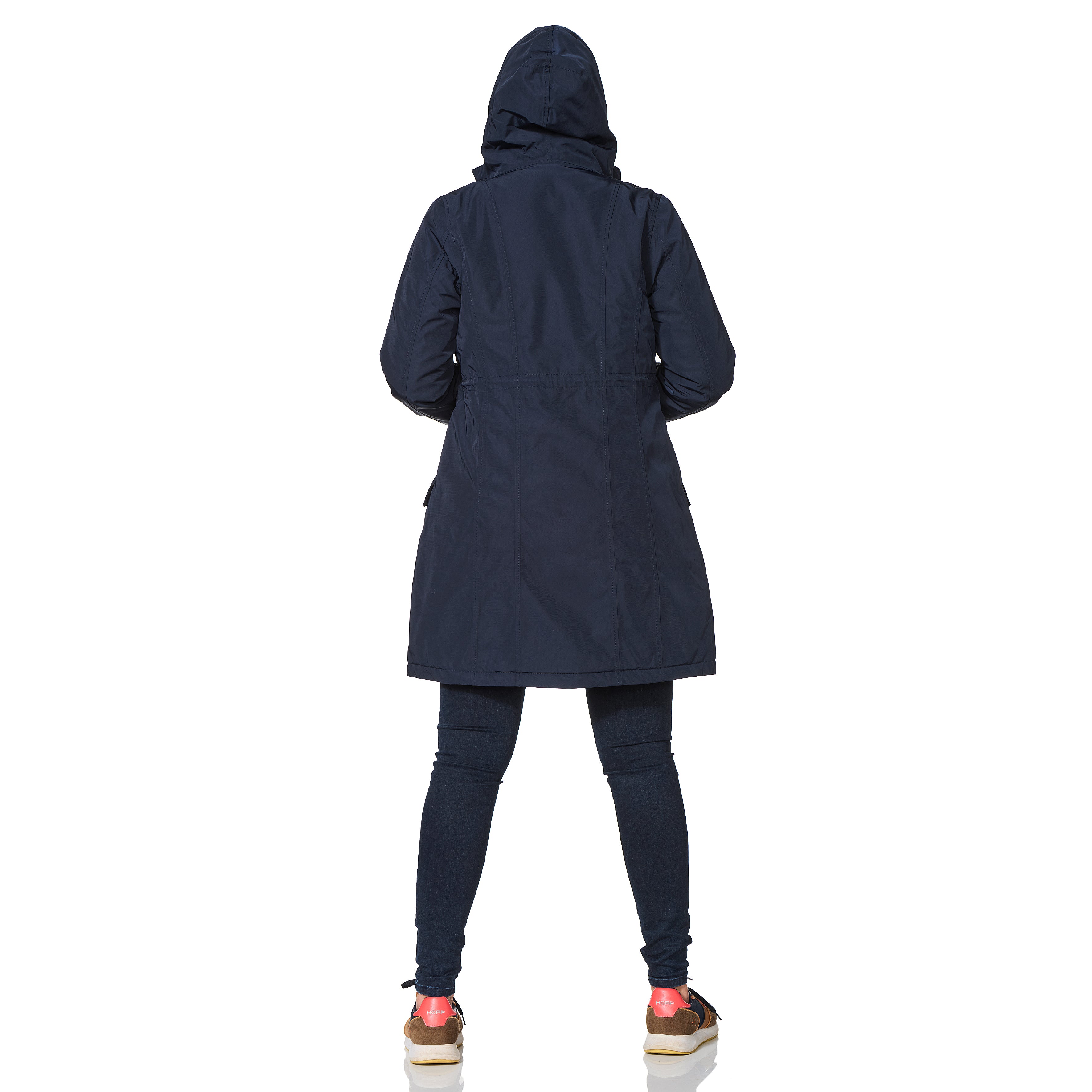 Happy Rainy Days Winter Jacket Women Orlando Blue