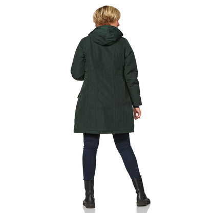 Happy Rainy Days Winter Jacket Women Orlando Black