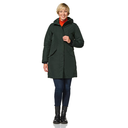 Happy Rainy Days Winter Jacket Women Orlando Black