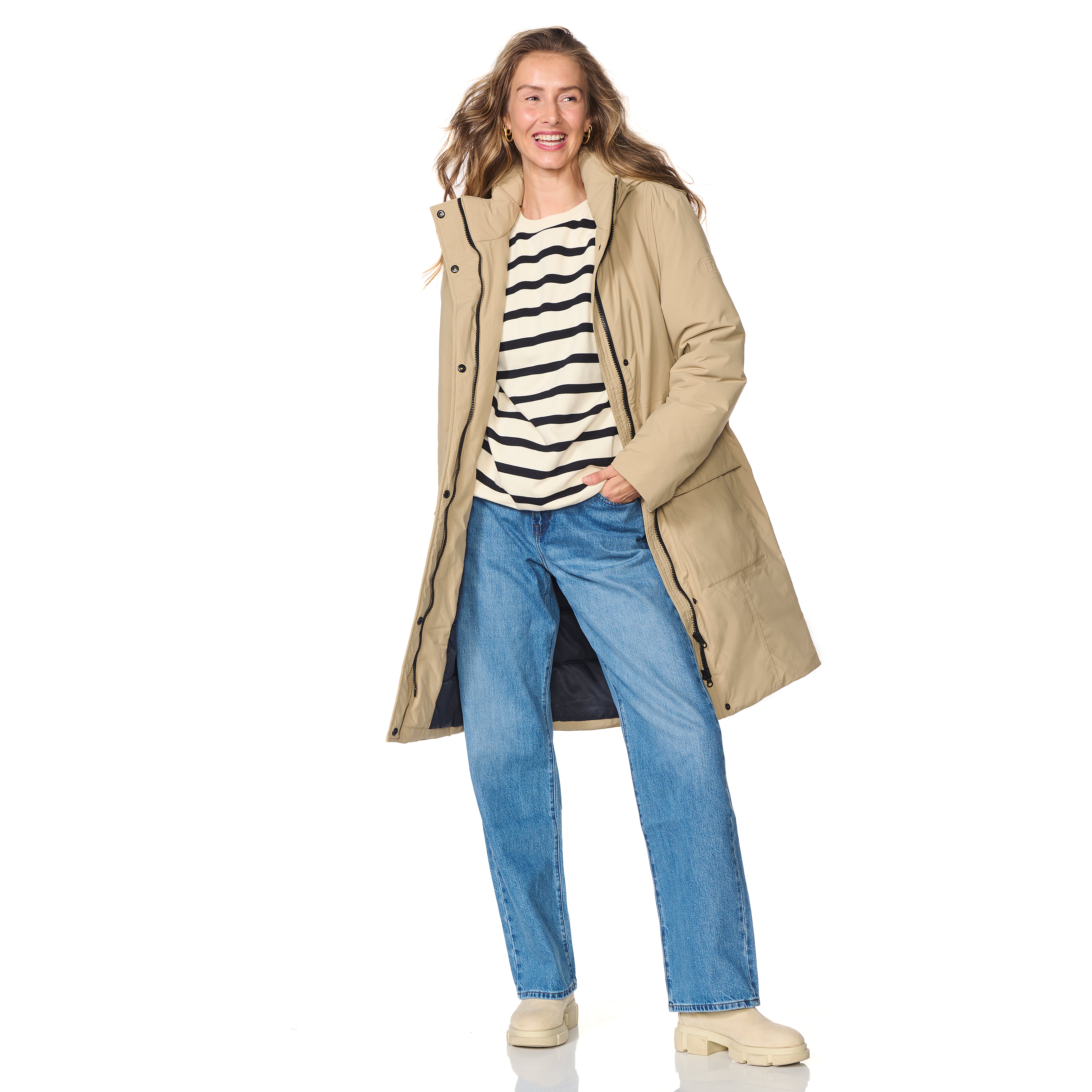 Happy Rainy Days Winterregenjas Aspen Sand