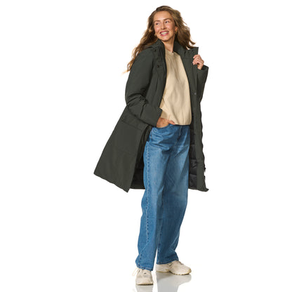 Happy Rainy Days Winterregenjas Aspen Donkergroen