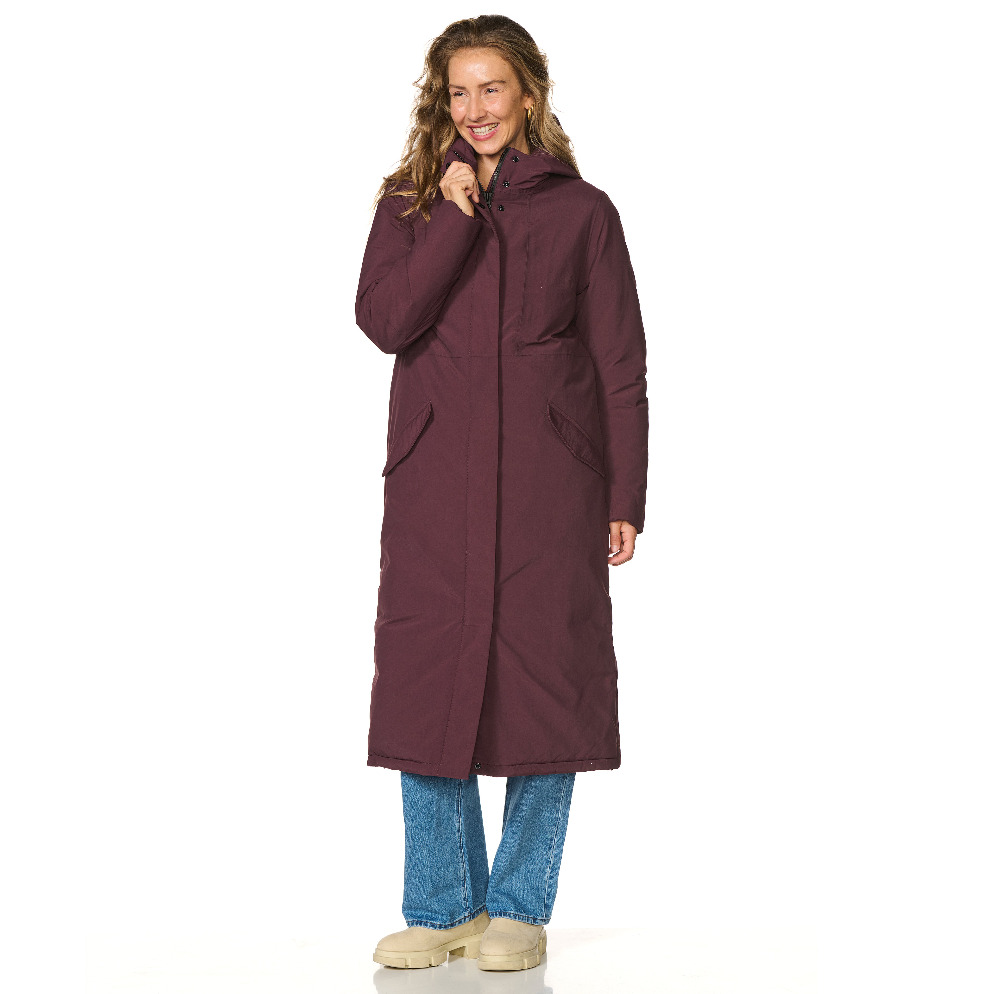 Happy Rainy Days Winter Regenjas Dames Vancouver Burgandy