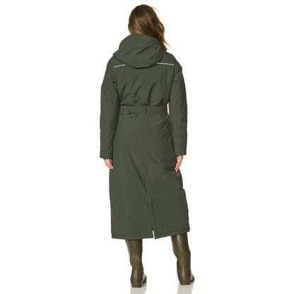 Happy Rainy Days Extra langer Regenmantel gepolstert Toronto Dunkelgrün 