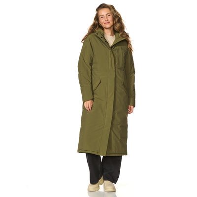 Happy Rainy Days Winter Regenmantel Damen Vancouver Olive